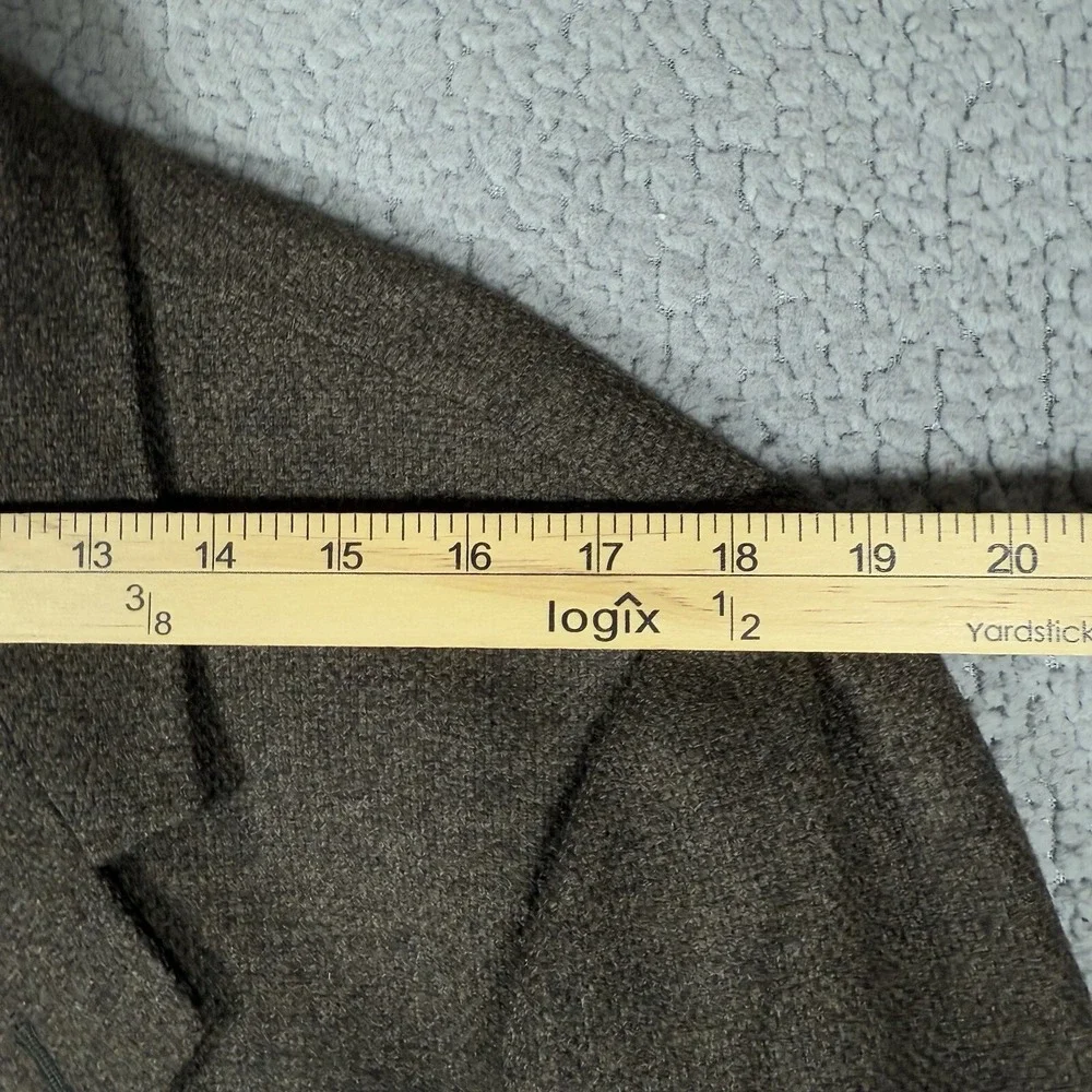 Zanella Blazer Mens 44R Brown Herringbone Wool Cashmere Blend Sports Coat‎ Tweed